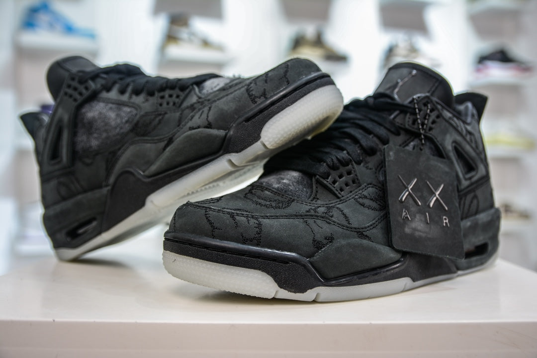 Air Jordan 4 Kaws Black | DropLoot™