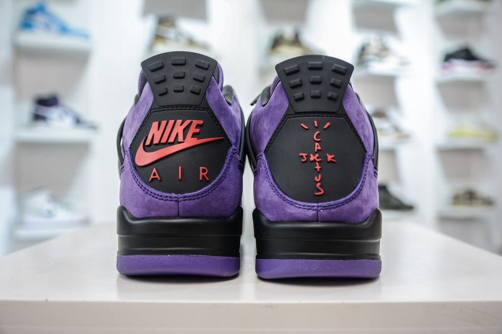 Air Jordan 4 Retro Travis Scott Purple | DropLoot™