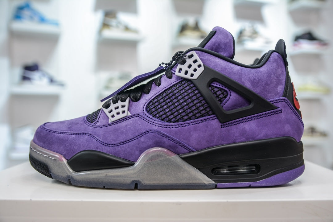 Air Jordan 4 Retro Travis Scott Purple | DropLoot™