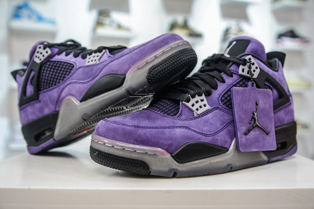 Air Jordan 4 Retro Travis Scott Purple | DropLoot™